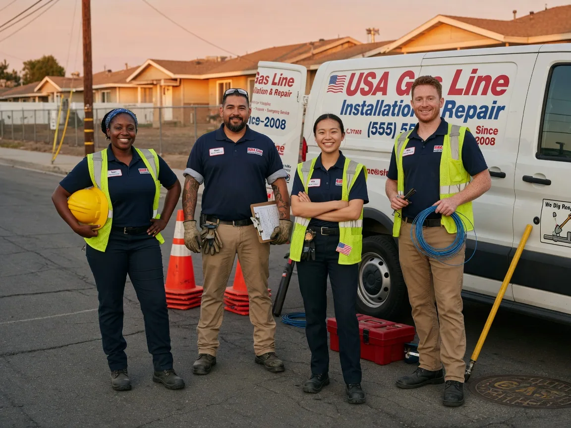 Gas Line Installation company in Little Rock, MS